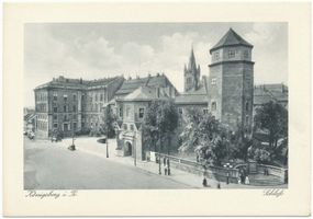 Königsberg (Pr.), Stadtkreis Königsberg Schloßplatz Königsberg (Pr.), Schloßplatz, Schloß von der Ostseite Königsberg, Schloß