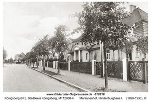 Königsberg (Pr.), Stadtkreis Königsberg   Königsberg, Stadtteil Maraunenhof