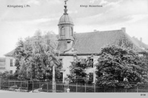 Königsberg (Pr.), Stadtkreis Königsberg Am Sackheimer Tor Königsberg, Königliches Waisenhaus II Königsberg, Stiftungen und Wohltätigkeits - Anstalten