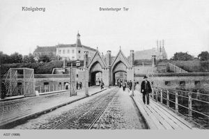 Königsberg (Pr.), Stadtkreis Königsberg  Königsberg, Brandenburger Tor I 