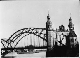 Tilsit, Stadt, Stadtkreis Tilsit  Tilsit, Königin-Luise-Brücke mit Portal 