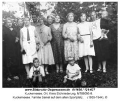 Kuckerneese, Ort, Kreis Elchniederung Sodehner Weg
