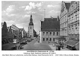 Insterburg, Stadt, Stadtkreis Insterburg Alter Markt 7