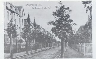 Königsberg (Pr.), Stadtkreis Königsberg Hardenbergstraße 13 Königsberg, Amalienau, Hardenbergstraße 13, vom Hammerweg zur Hagenstraße Königsberg, Stadtteil Amalienau