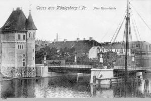 Königsberg (Pr.), Stadtkreis Königsberg  Königsberg, Neue Kaiserbrücke 