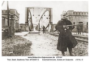 Tilsit, Stadt, Stadtkreis Tilsit   Tilsit, Erster Weltkrieg, russische Besetzung und Befreiung 1914