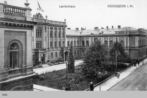 Königsberg (Pr.), Stadtkreis Königsberg Mitteltragheim Königsberg, Landeshaus 
