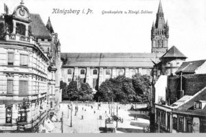 Königsberg (Pr.), Stadtkreis Königsberg  Königsberg, Gesekusplatz, Schloß 