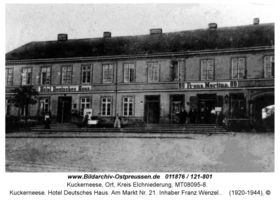 Kuckerneese, Ort, Kreis Elchniederung Am Markt 21