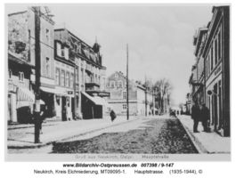 Neukirch, Ort, Kreis Elchniederung Hauptstraße