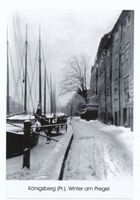Königsberg (Pr.), Stadtkreis Königsberg  Königsberg, Winter am Pregel Königsberg, Pregel