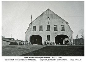 Schakenhof, Kreis Gerdauen