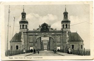 Tilsit, Stadt, Stadtkreis Tilsit  Tilsit, Südliches Portal der Königin-Luise-Brücke I 