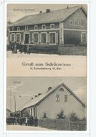 Schönwiese Kr. Preußisch Eylau, Ort, Kreis Preußisch Eylau 