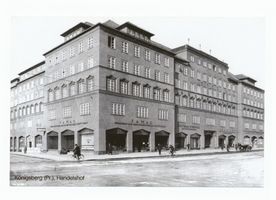 Königsberg (Pr.), Stadtkreis Königsberg Hansaring Königsberg, Stadthaus II Königsberg, Hansaplatz und Umgebung