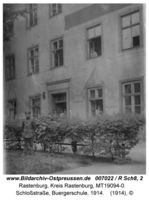 Rastenburg, Stadt, Kreis Rastenburg Schloßstraße