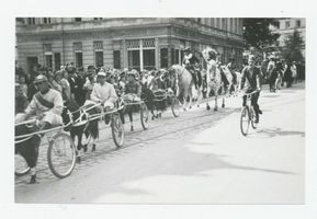 Tilsit, Stadt, Stadtkreis Tilsit Am Hohen Tor Tilsit, Zirkus Krone in Tilsit, Werbeumzug, Am Hohen Tor II Tilsit, Veranstaltungen, Feste