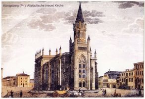 Königsberg (Pr.), Stadtkreis Königsberg  Königsberg (Pr.), Altstädtische (neue) Kirche Königsberg, Altstadtkirche