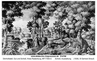 Dönhofstädt, Gut und Schloß, Kreis Rastenburg