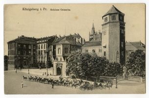 Königsberg (Pr.), Stadtkreis Königsberg  Königsberg (Pr.), Schloß, Ostseite VII Königsberg, Schloß