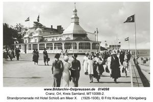 Cranz Kr. Samland, Ort, Kreis Samland