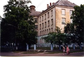 Tilsit, Stadt, Stadtkreis Tilsit Moltkestraße Tilsit (Советск), Ehemaliges Realgymnasium - heute Militärhospital Tilsit, Realgymnasium