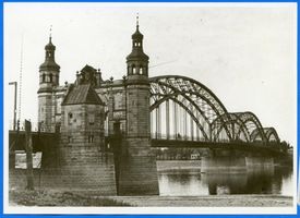 Tilsit, Stadt, Stadtkreis Tilsit  Tilsit, Luisen-Brücke von Südosten V Tilsit, Luisen-Brücke
