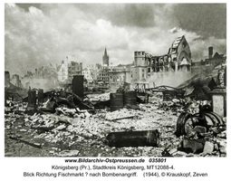 Königsberg (Pr.), Stadtkreis Königsberg   Königsberg, Zweiter Weltkrieg und das Ende