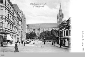 Königsberg (Pr.), Stadtkreis Königsberg  Königsberg, Gesekusplatz, Schloß I 