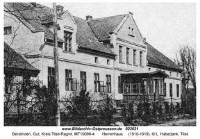 Gerslinden, Gut, Kreis Tilsit-Ragnit