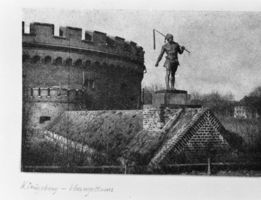 Königsberg (Pr.), Stadtkreis Königsberg  Königsberg, Der deutsche Michel am Wrangelturm VIII 