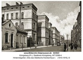 Königsberg (Pr.), Stadtkreis Königsberg Hinterrossgarten  