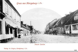 Königsberg (Pr.), Stadtkreis Königsberg  Königsberg, Nasser Garten Königsberg, Alter und Nasser Garten