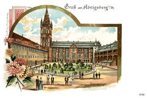 Königsberg (Pr.), Stadtkreis Königsberg  Königsberg, Schloßhof I 