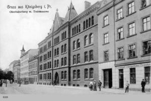 Königsberg (Pr.), Stadtkreis Königsberg Oberhaberberg Königsberg, Oberhaberberg, Trainkaserne 