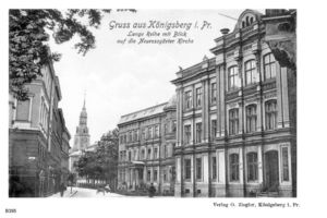 Königsberg (Pr.), Stadtkreis Königsberg Coppernicusstraße Königsberg, Lange Reihe, Neuroßgärter Kirche 