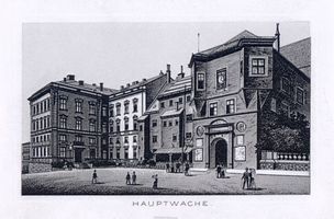 Königsberg (Pr.), Stadtkreis Königsberg  Königsberg (Pr.), Schloß mit Hauptwache VII Königsberg, Schloß