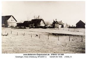 Geislingen, Kreis Ortelsburg