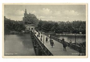Königsberg (Pr.), Stadtkreis Königsberg  Königsberg (Pr.), Schloßteichbrücke V Königsberg, Schloßteichbrücke