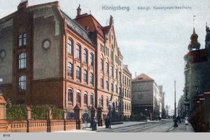 Königsberg (Pr.), Stadtkreis Königsberg Schönstraße 12 Königsberg, Baugewerkschule II Königsberg, Schulen