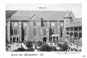 Königsberg (Pr.), Stadtkreis Königsberg  Königsberg, Schloßhof II Königsberg, Schloß