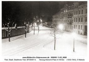 Tilsit, Stadt, Stadtkreis Tilsit Herzog-Albrecht-Platz  Tilsit, Bereich 