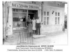 Groß Friedrichsdorf, Kreis Elchniederung