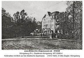 Königsberg (Pr.), Stadtkreis Königsberg Hufenallee  Königsberg, nicht verortete Bildmotive