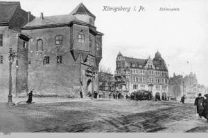 Königsberg (Pr.), Stadtkreis Königsberg  Königsberg, Schloßplatz mit Blick zum Münzplatz I 