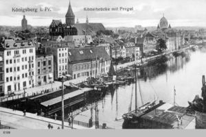 Königsberg (Pr.), Stadtkreis Königsberg  Königsberg, Köttelbrücke, Dom und Synagoge Königsberg, Köttelbrücke