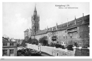 Königsberg (Pr.), Stadtkreis Königsberg  Königsberg, Schloß und Schloßterassen 