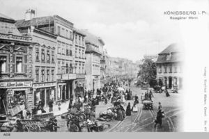 Königsberg (Pr.), Stadtkreis Königsberg Roßgärter Markt Königsberg, Roßgärter Markt, Eisenwarenhandel Albert Lubbe 