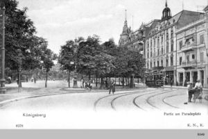 Königsberg (Pr.), Stadtkreis Königsberg Paradeplatz Königsberg, Partie am Paradeplatz 