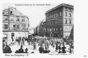 Königsberg (Pr.), Stadtkreis Königsberg Französische Straße 13 Königsberg, Wachaufzug, Französische-Straße 